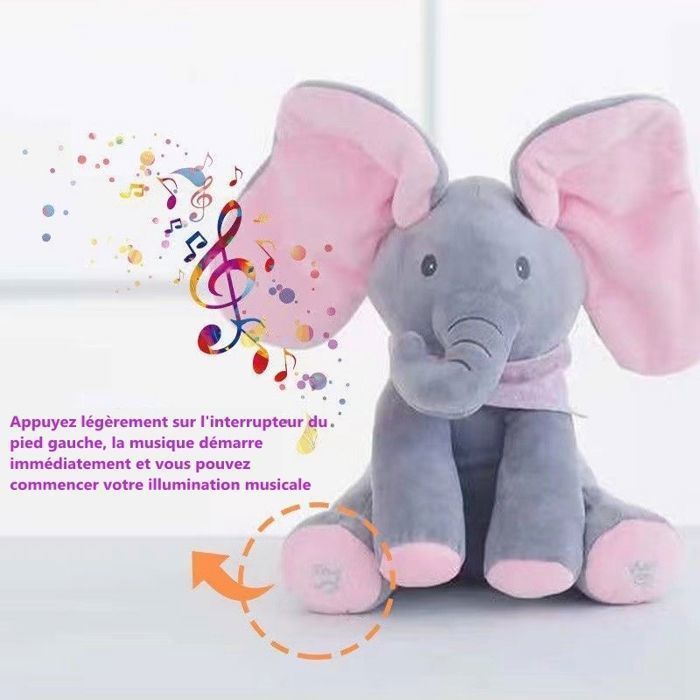 Peluche Interactive pour Bébé-Doudou Bouge,Parle et Chante en pour l Peluche Interactive pour Bébé-Doudou Bouge,Parle et Chante en pour l