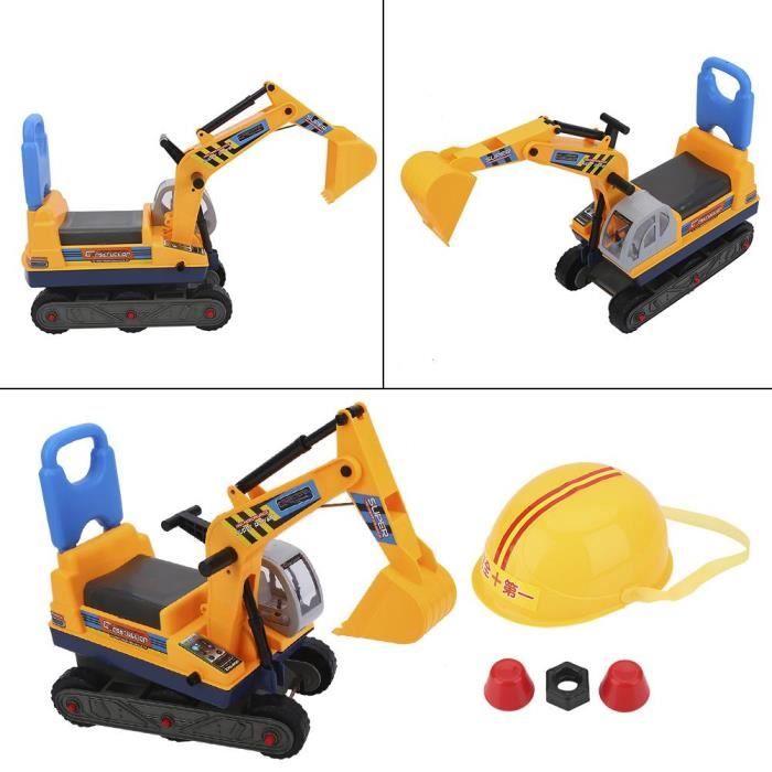 Eitech Mini Pelleteuse 116 Pièces – Kit Construction Métal – Bras Mobile, Cabine 360° – Dès 6 Ans – Fabriqué En Allemagne