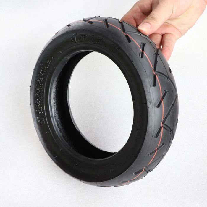 Acheter Jeu de roues de pneu extérieur de chambre à air gonflable de 10X2.0  pouces avec entretoise de garde-boue entretoise de béquille