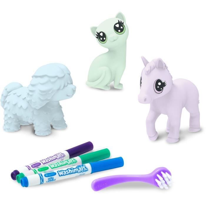 Color'n'wash - Mes animaux à colorier Emoji - Coffrets de dessin et coloriage - Coffrets Créatifs pour enfant Color'n'wash - Mes animaux à colorier Emoji - Coffrets de dessin et coloriage - Coffrets Créatifs pour enfant