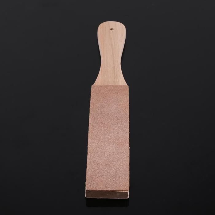 EBTOOLS Strop d'affûtage en cuir Aiguiseur de lame de couteau à aiguiser en  cuir double face outil d'affûtage à la maison - Cdiscount Maison