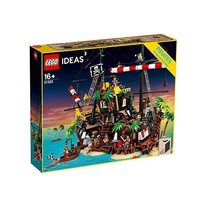 LEGO Les pirates de la baie de Barracuda 21322 Pirates of Barracuda Bay Cdiscount Pret a Porter