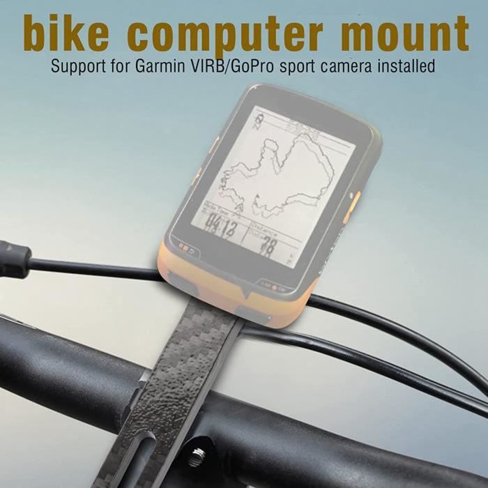 Support de Guidon de vélo Support Intégré pour Ordinateur Vélo