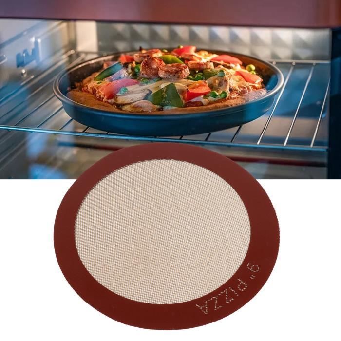 Tbest Tôle de cuisson en silicone Feuille de cuisson en fibre de verre de  tapis de cuisson épaissie pour la cuisine à la maison