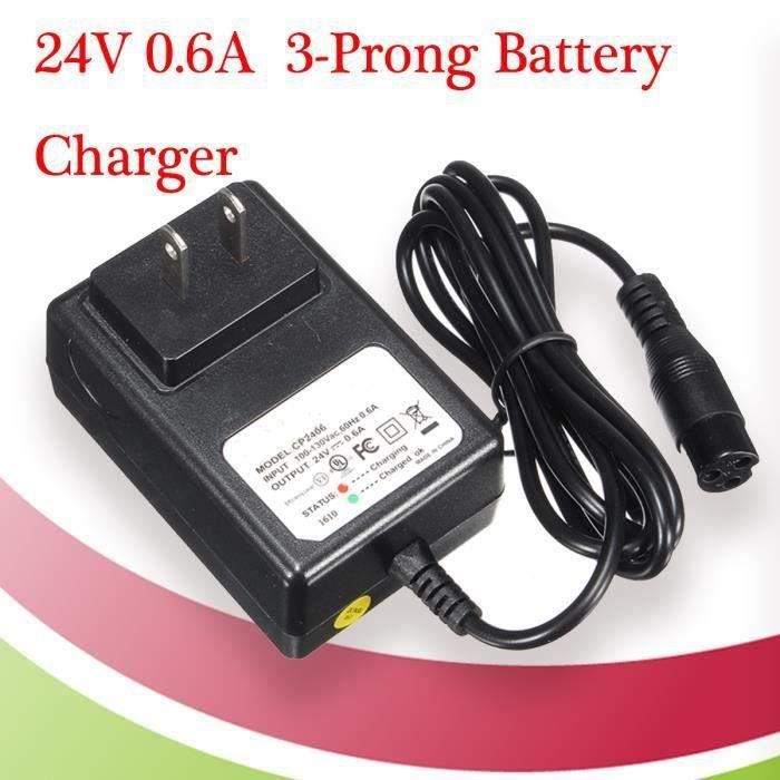 Chargeur pour S1 Chargeur de Batterie pour Scooter Électrique 42V 1.5Ah (