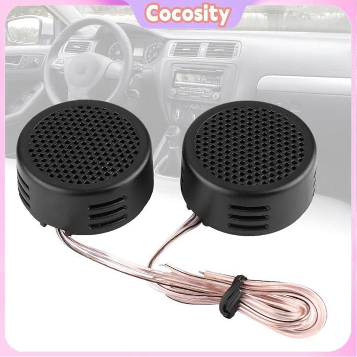 Haut-Parleur Audio Carré 2pcs Voiture Tweeter Fort 500W