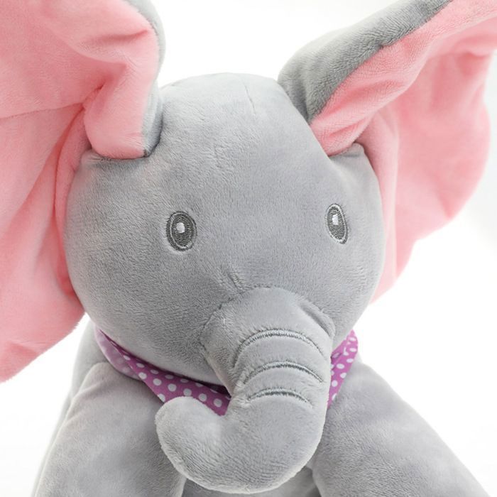 GUND Flappy LÉLÉPHANT Peluche Interactive pour Bébé - Bouge, Parle GUND Flappy LÉLÉPHANT Peluche Interactive pour Bébé - Bouge, Parle