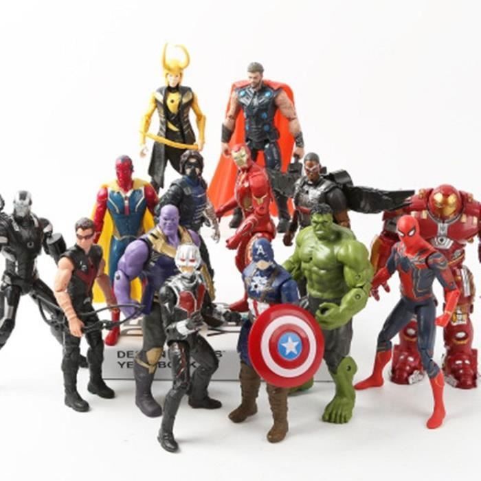 Jouet figurine de superhéros Panthère noire Marvel Avengers de 15 cm 