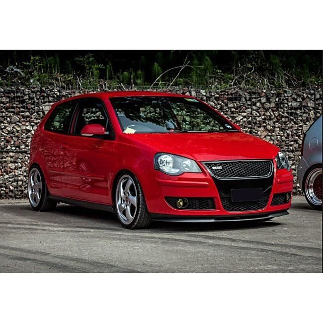 Pour VW Polo 9N3 Spoiler Lèvre Lame Inférieure Pare-Choc Avant