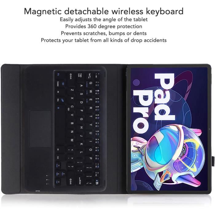 Étui Folio Lenovo Pour Tablette P11 2ème Génération - Protection Complète Et Support Multi-Positions
