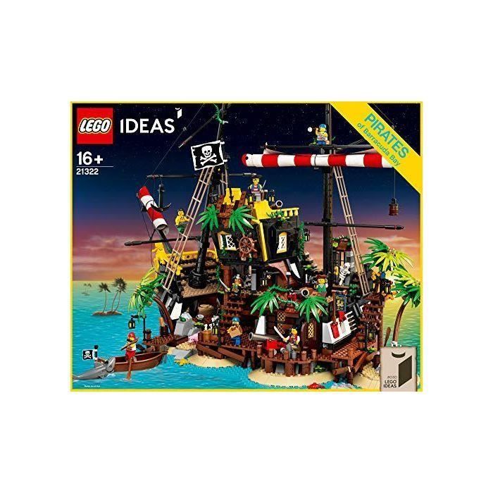 LEGO Les pirates de la baie de Barracuda 21322 Pirates of Barracuda Bay Cdiscount Pret a Porter