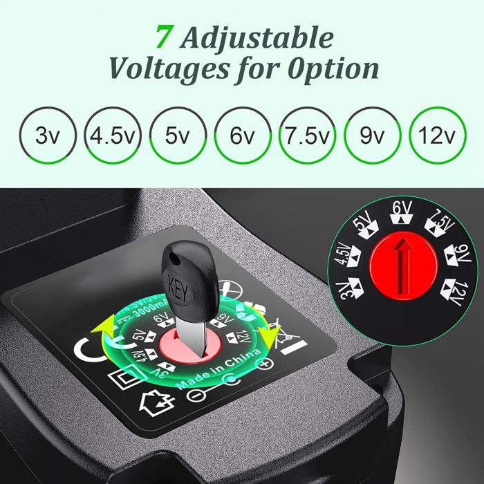 Aukru Chargeur Adaptateur 6V Alimentation pour Vtech Kidimagic Starlight Réveil Aukru Chargeur Adaptateur 6V Alimentation pour Vtech Kidimagic Starlight Réveil