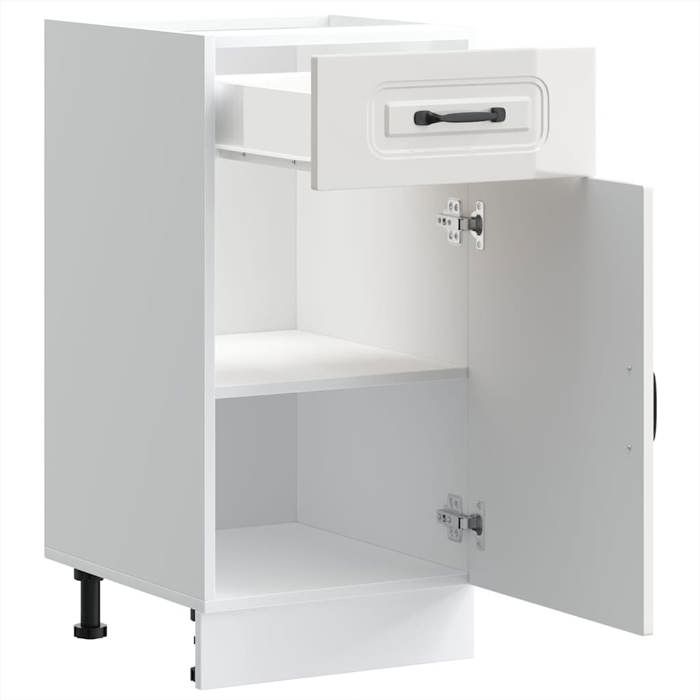Meuble bas de cuisine - vidaXL - Lyon - Blanc - Bois d