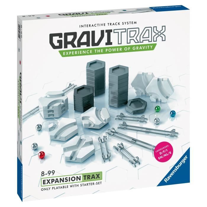 GraviTrax Set d'extension Rails - Jeu de construction STEM - Circuit de billes  créatif - Ravensburger 44 pièces - dès 8 ans - Cdiscount Jeux - Jouets