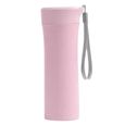 Gourde - Bouteille isotherme,Bouteille d'eau étanche en plastique, 400 500ml, Portable, voyage Camping, tasse à boire, - Type Rose-0