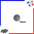 Logo stickers VW bleu autocollant 14mm pour Clé clef Volkswagen-0