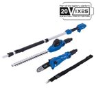 Elagueuse 18cm + Taille-haies 41cm sans fil C-PHTS410-X - téléscopique - SCHEPPACH 20V IXES - sans batterie ni chargeur