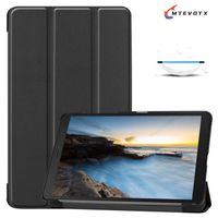 MTEVOTX-Etui Tablette Coque.Protection Rigide Mince avec Support Fonction pour Galaxy Tab A 8.0 Pouces SM-T290 SM-T295-Noir