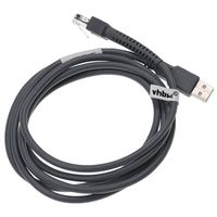 vhbw Câble de données USB 2.0 mâle vers RJ45 mâle compatible avec Honeywell Granit 1920i, 1981i lecteur code-barres - Cordon, 3 m,