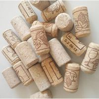 30 Bouchons En Liège Coniques - 6 Tailles Différentes (de 9 à 36 Mm), Pour Bouteilles De Vin, Bière, Bricolage Déco