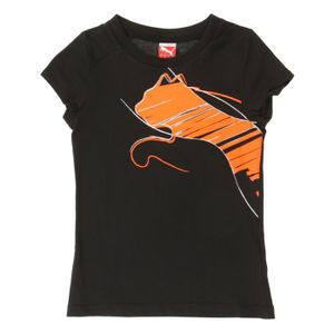 tee shirt puma enfant orange