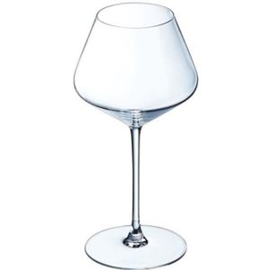 250 ml moderne élégant Cristal d'Arques Rouge ou Blanc Tige Verres à vin design 