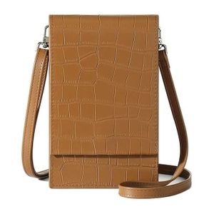 Sac à Bandoulière Pour Femme Paulo Serini - Simili Cuir Gris Clair - Portefeuille Téléphone Inclus - Neuf Avec étiquettes