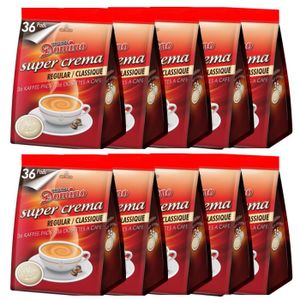 MIKO CAFE Sachet de 18 Dosettes souples de café 7g Pads Suprême expresso  extra 100%