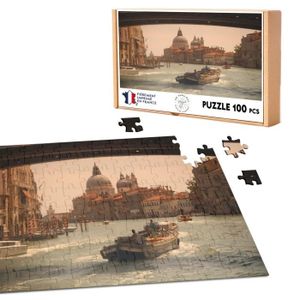 PUZZLE Puzzle Classique 100 pièces Venise Grand Canal Dom
