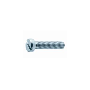 M6 x 12 inoxydable À TÊTE CYLINDRIQUE Machine Vis 6 mm x 12 mm tête cylindrique fendue x20