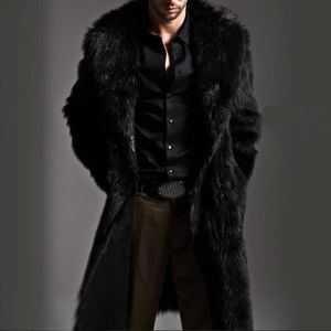 manteau homme fourrure noir