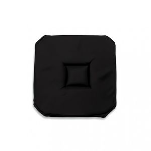 COUSSIN DE CHAISE  Dessus de chaise gobelin 40x40 cm ALIX noir.
