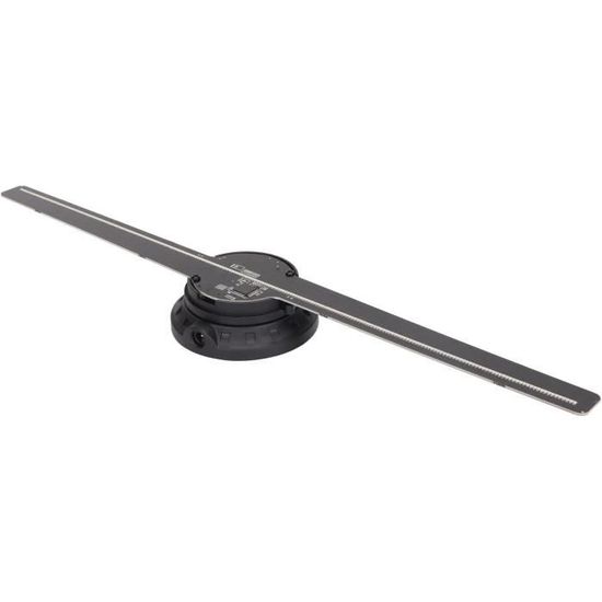 Support Réglable Pour Projecteur Ventilateur Holographique 3D - Longueur 15,5 à 24 Pouces, Charge Max 8,81 Lb - Alliage Aluminium, Fixation Plafond/mur - 2
