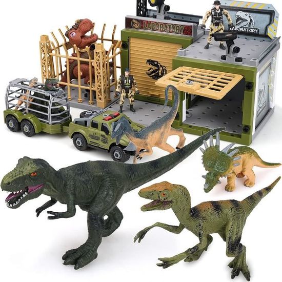 Lot Eitech Construction Mécanique – Dinosaure, Avion, 4 Chiens – Neuf
