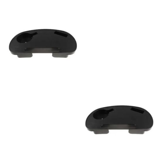 Chaise De Lit JRC Avec Grande Table Clip-on – Noire – Neuve Avec Défauts
