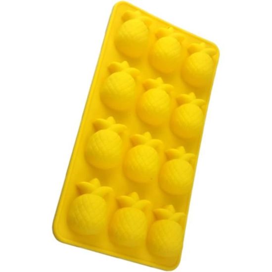 Moule En Silicone 3D En Forme De Citron - 15 Cavités - Pour Chocolats, Bonbons, Glaçons - Résistant De -40°C à 230°C