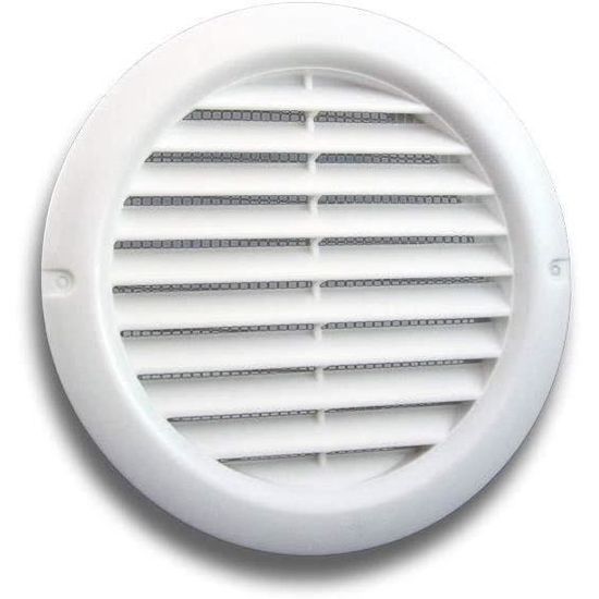 Grille d'aération ronde pour marches - Rimor - 95 mm - 0214A Grille d'aération ronde pour marches - Rimor - 95 mm - 0214A