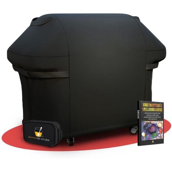 GFTIME Housse De Barbecue 147 X 63 X 113 Cm – Protection Imperméable Et Résistante Pour Weber Genesis II, Char-Broil & Plus