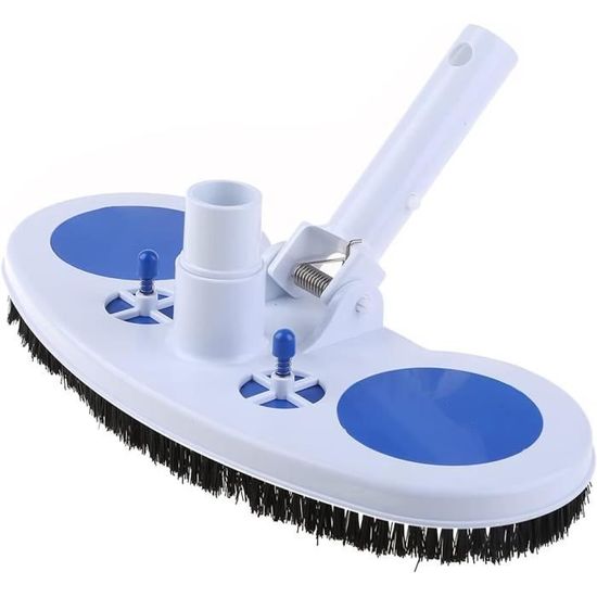Tête D'aspiration Pour Piscine 10 Pieds - Brosse Flexible Avec Roues - Nettoyage Piscine Hors Sol, étang, Aquarium