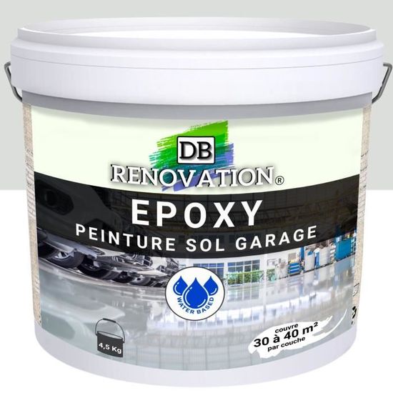 PEINTURE EPOXY SOL - REVEPOXY DECO - 25 kg (jusqu'à 70 m² en 2