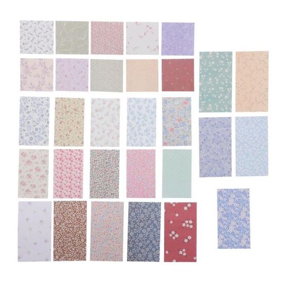 Papiers de scrapbooking - GAROSA - Vintage - 40 Feuilles - Durable Papiers de scrapbooking - GAROSA - Vintage - 40 Feuilles - Durable