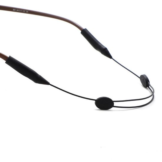 3 Cordons Lunettes Wonvify - Adjustables, Silicone Antidérapant, Pour Sport