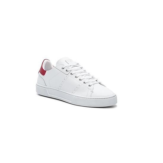 Documento Radioactivo Bandido THE KOOPLES - Basket Pointure 42 BLANC ROUGE Men's Lace-Up Leather Sneakers  Réf : AHCH17030K Blanc - Cdiscount Chaussures