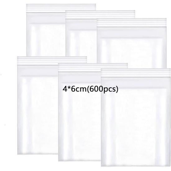 Petit Sachet Transparent 5x5cm Sachets De Cellophane 500 | FindTheDeal
