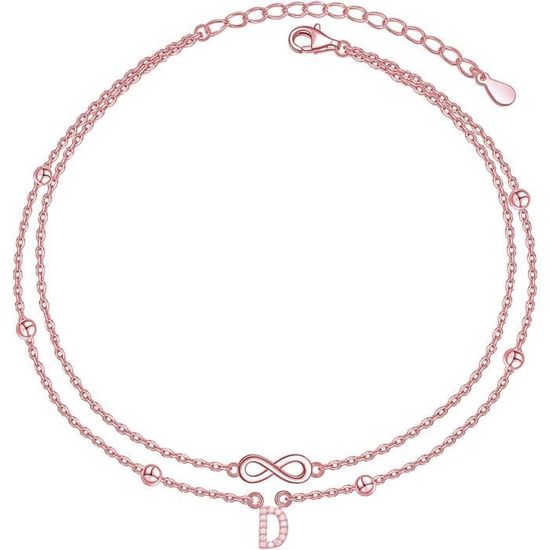 Micory Bracelet De Cheville Papillon Pour Femme Argent Sterling 925 En Bijoux Bracelets De Cheville Cadeaux Été Pieds Nus Fête Sur La Plage Chaînes De Cheville Avec Zircones, Réglable (22+4cm