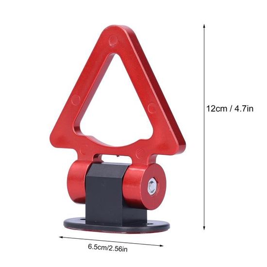 Crochet De Treuil Métal Rouge Pour Voiture RC 1/10 (2 Pièces) - Compatible Axial SCX10, TRX4, D90 - Pièces De Mise à Niveau - 9