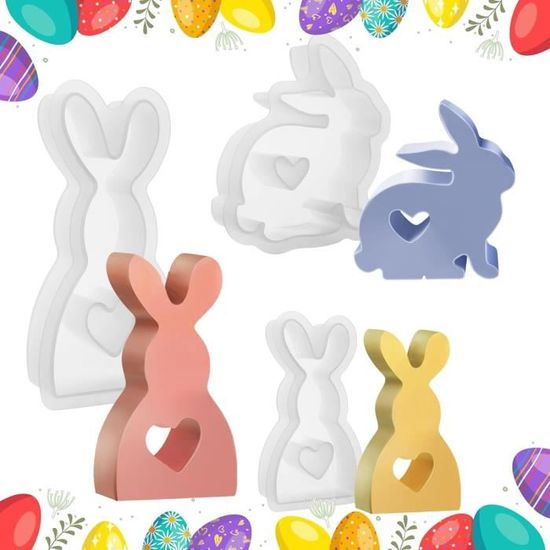 ALEFBET Lot De 8 Moules En Silicone Pour La Maison - Moule En