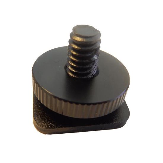 Lot De 2 Trépieds Métal Pour Appareil Photo - Adaptateur 7 Mm D'épaisseur Avec écrou 3/8 Pouces