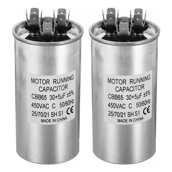 Anlaufkondensator CBB65 30µF 450V – 50x85 Mm, Für Elektromotoren, Kompressoren, Rasenmäher