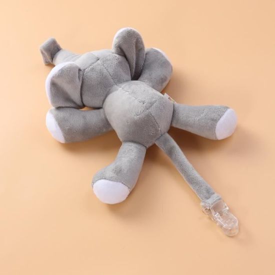 1 Pc jouet en peluche sucette mignon Silicone mamelon éléphant pour bébé nouveau-né enfants en   ANNEAU DE DENTITION